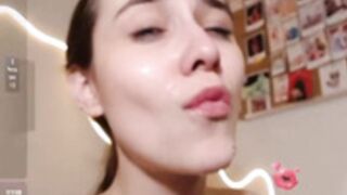 evaandtommi 2025-03-17 Cum in mouth