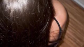 Spanish teen elevator blowjob part 2