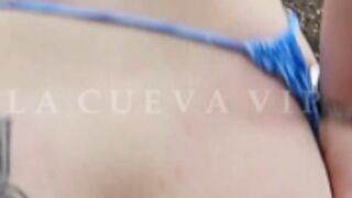 CieLiToBeBe al descampado en el auto no se la aguantan