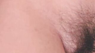 ohmygoddestkimmy jerk HER puffy HAIRY clit!!!