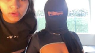 sc4ry_girl1 - new chilean girls flashes tits & ass