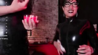 Lia_owo - lesbian BDSM sex in Valentines day pt 2