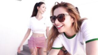 [Slim Cam Girls] Lesbian Series ♛ Pt.78