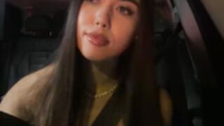 ClaireJenner boob show while driving