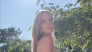 Caroline Zalog - Nude Sunbath VIP