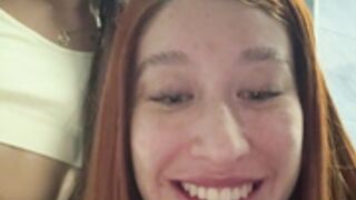 roouse first lesbian show with new girl Paula