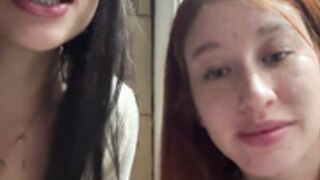 roouse first lesbian show with new girl Paula