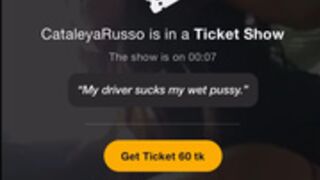 CataleyaRusso driver Licking Pussy