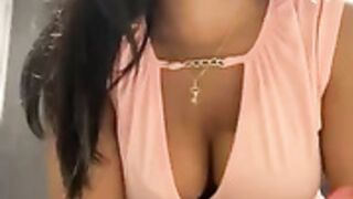 Fox Rosa nude at washroom