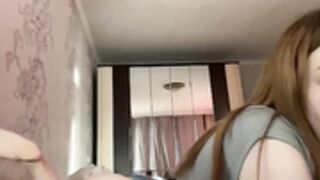 0-viktoria-0 SHOW HER TEENS PUSSY and FEET!