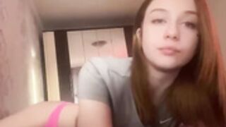 0-viktoria-0 SHOW HER TEENS PUSSY and FEET!