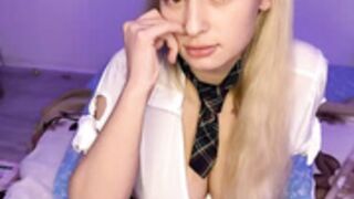 SweetAlice18 - new busty german dildo fuck