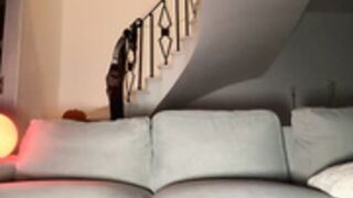 Naomisroom & girlfriend hot halloween show