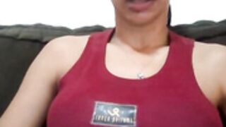 Cyber prostitute roubing pussy and plastic tits