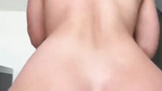 Bonnie Locket rides a dildo