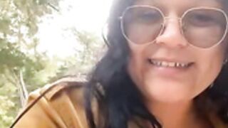 Isarain Pussy Play And Dildo BlowJob In Public Park