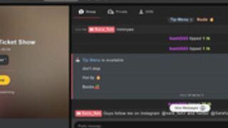 Sara_fun naked in office