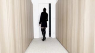 Alysa Nylon Special Thigh Boots Anal Fuck Dirty Talk
