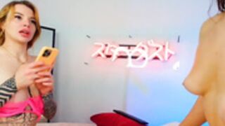 lil_shouty_bittch lesbian fuck machine + pussy licking