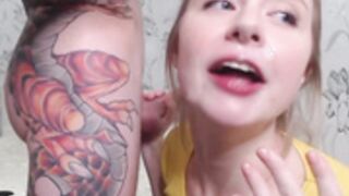 kitty_ricky 2021-02-15 Cum in mouth Swallow