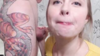 kitty_ricky 2021-02-15 Cum in mouth Swallow
