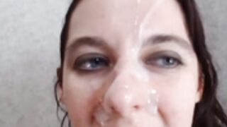 oxxton 2020-08-04 Facial Cum play Swallow