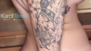 Karol Rosado Nude Sauna Creampie Fuck