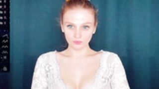 R38eca the goddess early video transparent underwear