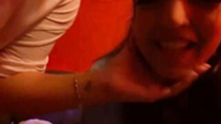 LizzyLush_ lesbian & BJ stranger in bar