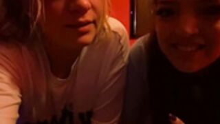 LizzyLush_ lesbian & BJ stranger in bar