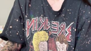 White stoner nerd pretty feet 76