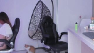 Molly & Cosmicgirl lesbian show (Molly's perspective) 1