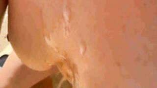 JuicyFruits93 - Fuck outdoor cum on tits