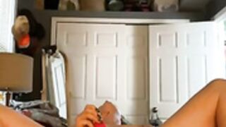 Fertile-myrtle naked and mastubation , moaning