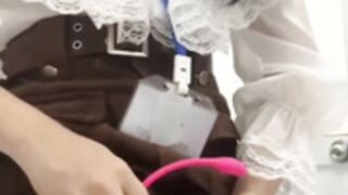 Mina_Mi - Cucumber Inside Pussy