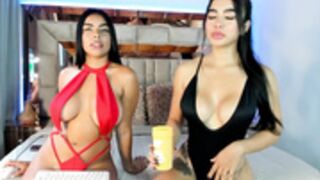 Canelasungirl & Nichole__evans lesbian show 28th march