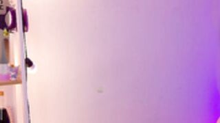 Ashalisha towel strip and dance