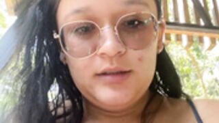 IsaRain12 Stripping in public park