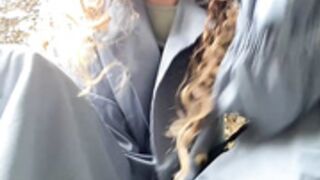 Alana15 dildo in public