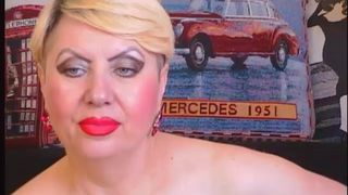 Posh_Lady - Overweight 55 year old woman fingers self.