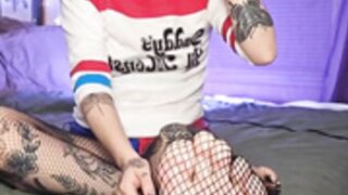 White stoner nerd pretty feet 73