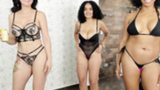 Carolina_Novoa & 2 Brunettes lesbian show pt 2