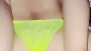 Calcinha Verde Limao