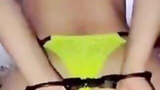 Calcinha Verde Limao