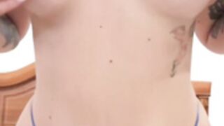 Pocahontas.aya play with her tits