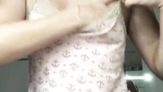 Loira Amadora Pelada Espelho