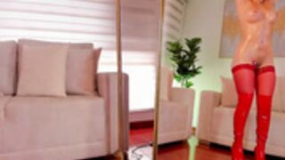 MiiaSmiith02 in boots and stockings 2025-04-10 2