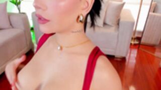 MiiaSmiith02 in a evening dress 2025-04-10 1