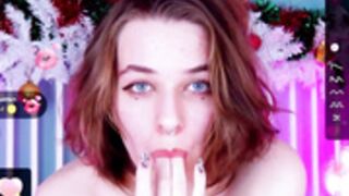 Eli_Llie elen_rouge girl pierced suck dildo play pussy