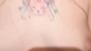 Cherry____pie Full naked dildo play caught in uber
